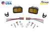 Diode Dynamics Stage Series 2 In LED Pod Sport - Yellow Driving Standard ABL (Pair)