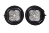 Diode Dynamics SS3 LED Pod Max Type FT Kit - White SAE Fog