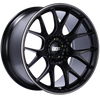 BBS CH-R 20x10.5 5x120 ET24 Satin Black Polished Rim Protector Wheel -82mm PFS/Clip Required