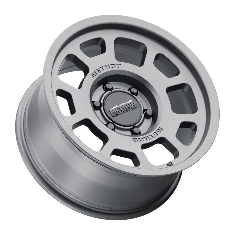 Method MR705 17x8.5 0mm Offset 6x120 67mm CB Titanium Wheel