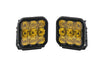 Diode Dynamics SS5 LED Pod Sport - Yellow Combo (Pair)