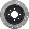 StopTech Acura & Honda Civic/Del Sol Drilled Left Rear Rotor