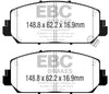 EBC 16+ Acura ILX 2.4 Yellowstuff Front Brake Pads