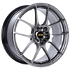 BBS RF 18x8 5x120 ET35 Diamond Black Wheel -82mm PFS/Clip Required