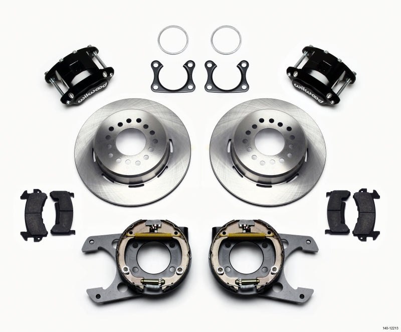 Wilwood D154 P/S Park Brake Kit Big Ford 2.36in Offset