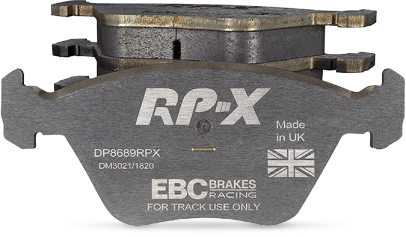 EBC Racing 16-20 Porsche 911 (991/2) Carrera 3.0TT (Cast Iron Rotor Only) RP-X Front Brake Pads