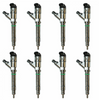 Exergy 04.5-05 Chevrolet Duramax 6.6L LLY Reman Sportsman Injector - Set of 8